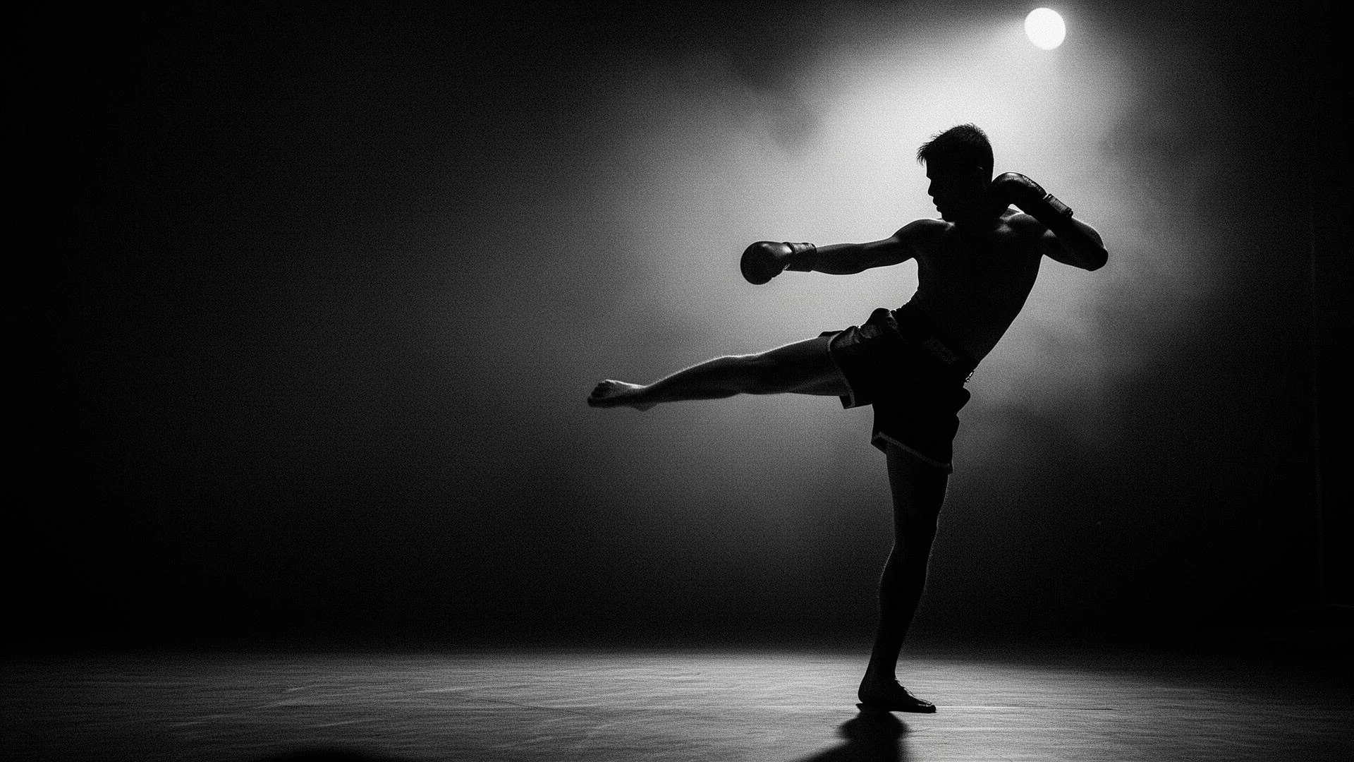 Séance de kickboxing au Bull Boxing Fighting Club de Scaër